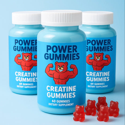 Power Gummies - Creatina para Mente y Cuerpo